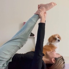 お子さま連れオッケー！ママのストレッチタイム🧘‍♀️