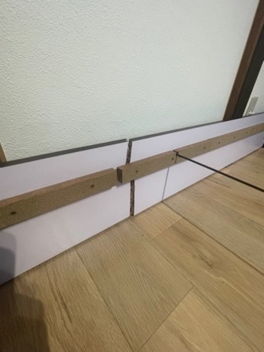 ニトリ　ダブルベッド　フレーム