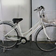 Ｄ399　★限定特価　整備済み★ブリヂストン　アルベルト★ 中古自転車 【　27インチ　　白 】