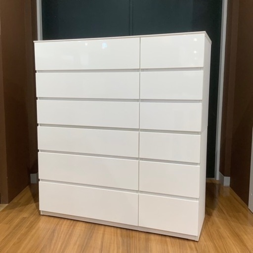 【トレファク神戸南店】ニトリ 6段ハイチェスト【取りに来られる方限定】