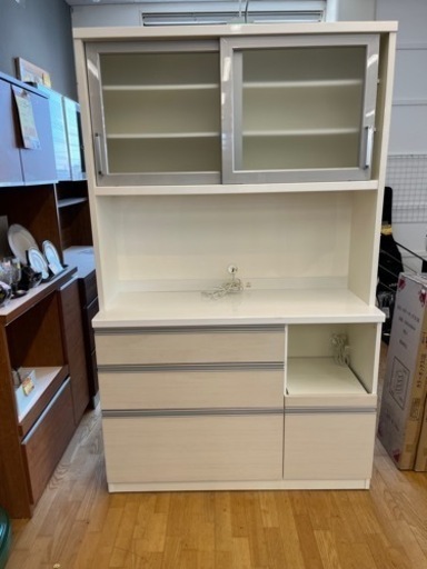 N590★共和産業製★レンジボード★食器棚★幅1200ｍｍ