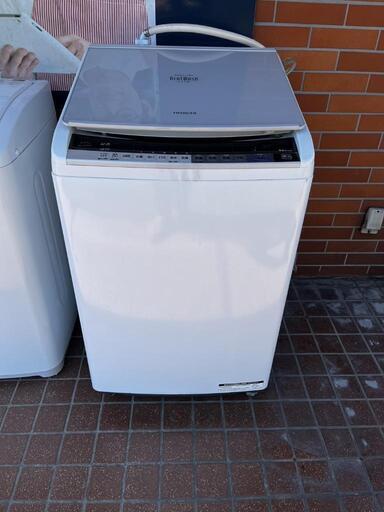 【sj383】HITACHI　全自動洗濯　ビートウォッシュ　洗濯8.0kg　乾燥4.5kg　 2016年製