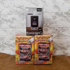 ニューアイムジャグラーEX（ブラックパネル）貯金箱と加湿器