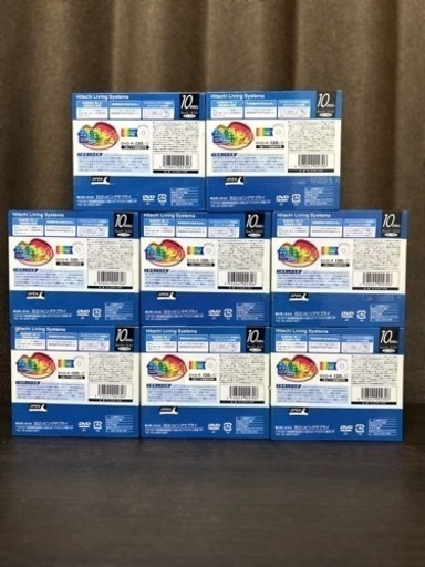 日立　DVD-R  録画用　80枚セット　色鮮やか　120分　ケース付