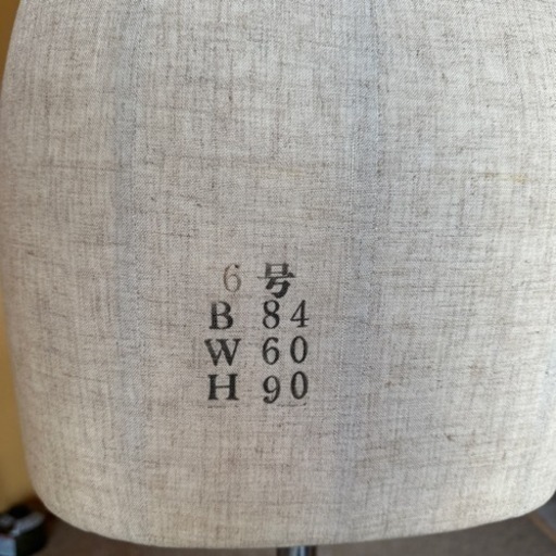 レディース 6号 ボディ トルソー