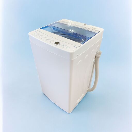 24C189_ジB 【美品】Haier ハイアール 4.5kg全自動洗濯機 JW-C45FK 2020年製 一人暮らし 単身 中古【来店引取歓迎！】
