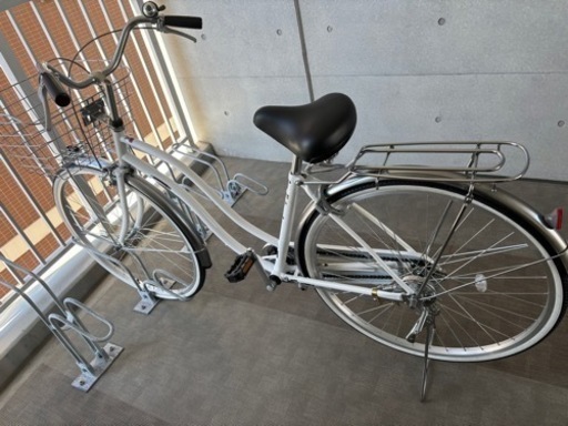 自転車 シティサイクル　ママチャリ　27インチ
