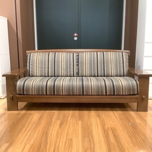 【トレファク神戸南店】伊藤インテリア 3人掛けソファー【取りに来られる方限定】