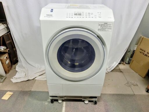 2023年製 TOSHIBA ZABOON TW-127XM2L 抗菌ウルトラファインバブル洗浄W 洗剤柔軟剤自動投入 洗濯12kg 乾燥7kg