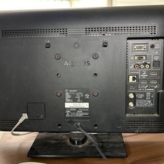 SHARP製液晶テレビの画像