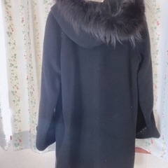 受渡者決定済み❗️無料✨フォックスファー付きダッフルコートの画像