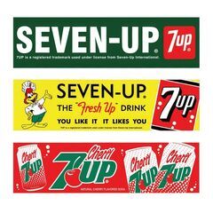 バンパーステッカー 7UP