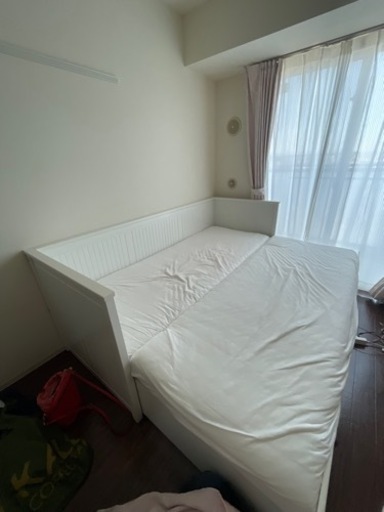 IKEAイケアベッド ダブルベッド