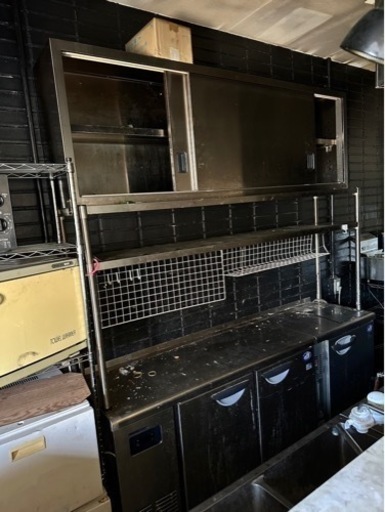 パナソニック 冷蔵コールドテーブル　パナソニック 1ドア冷凍庫　2台セット