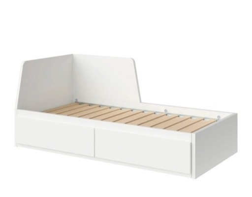 IKEAベッド　フレッケ引き出し付き