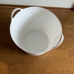 ニトリ ランドリー バスケットの画像