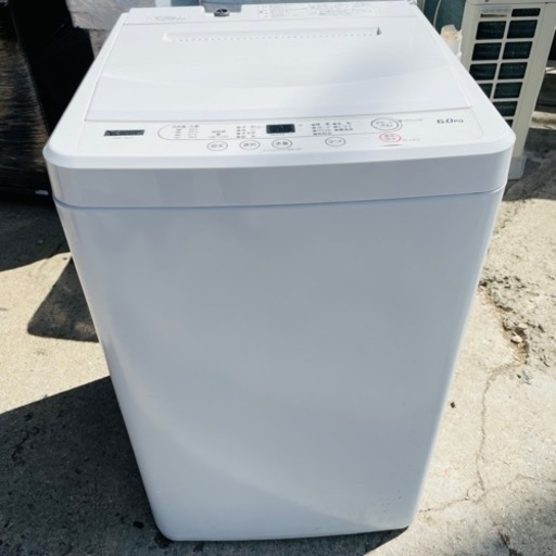 【‼️美品‼️】洗濯機　6.0kgYWM-T60H1