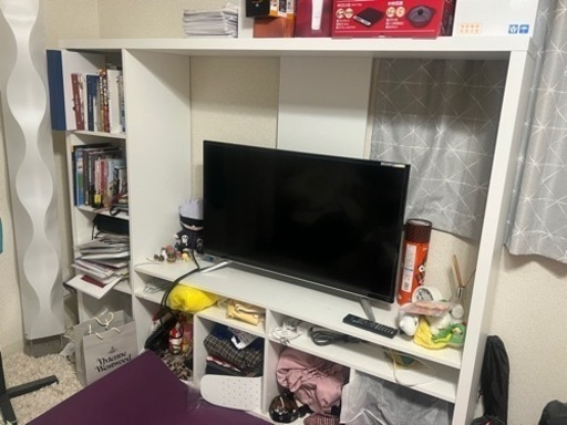値下げテレビ台と液晶テレビ