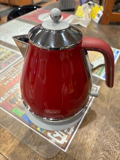 ✨展示・未使用品✨デロンギ アイコナ・キャピタルズ 電気ケトル 【愛市IFC050321-104】