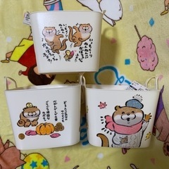 新品　ミニバスケット3個セット