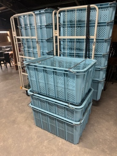 サンコー　サンテナー♯150 ハンドル付き　コンテナ15台