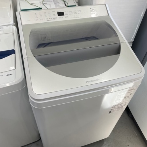 Panasonic パナソニック 10kg 全自動洗濯機 NA-FA100H7 浸パワフル立体水流 温パワフル滝洗い 縦型洗濯機 2019年製 取説付き 動作品