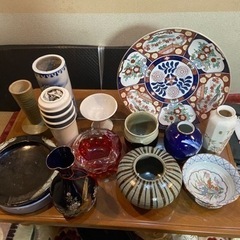 花瓶、つぼ、剣山いろいろバラ売りします