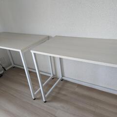 家具 オフィス用家具 机２台