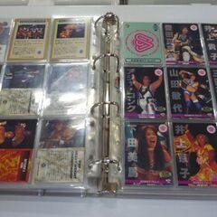 大量 ベースボールマガジン プロレスカード 1996年 268枚 バインダー付き BBM1996 トレーディングカード プロレス 札幌市東区 新道東店の画像