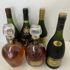 9044 ブランデー まとめて 6本 サントリー レミーマルタン VSOP ナポレオン 未開封