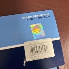 【新品未使用】マンチェスターシティ　マフラー　サッカーの画像