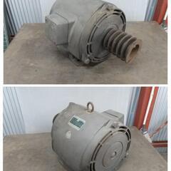 【中古・値下げ】5.5KW 4P 三相 200V モーター Fujiの画像