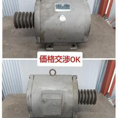 【中古・値下げ】5.5KW 4P 三相 200V モーター Fuji