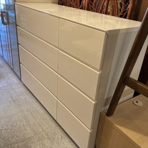 ニトリ 4段チェスト クエス ホワイト