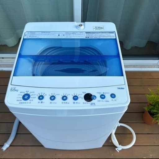 2020年製 全自動洗濯機5.5kg JW-C55FK