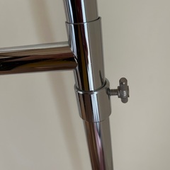 スチール製2段ハンガーラック　幅93cmの画像