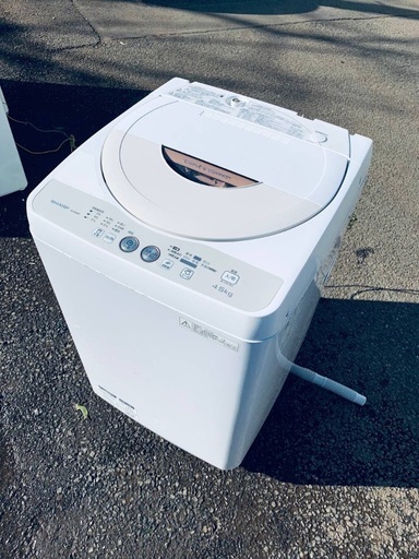 ‼️本日の目玉商品‼️♦️SHARP 全自動電気洗濯機【2015年製】ES-GE45P-C