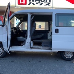 低走行8.3万キロ台☆月々1万円〜分割可‼️働くくるま軽バン入りました！車検2年付き！【名義変更代込み】車内広い！人気のホンダ アクティバン‼️純正オーディオ付き♪両側スライドドア☆ドラレコ付☆事故歴修復歴なし☆そのまま乗って帰れます‼️の画像