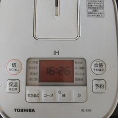 TOSHIBA IHジャー　3合　RC-5XN　2019年製の画像