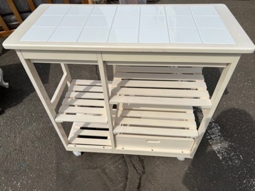 美原店　キッチンワゴン　家具 オフィス用家具 机