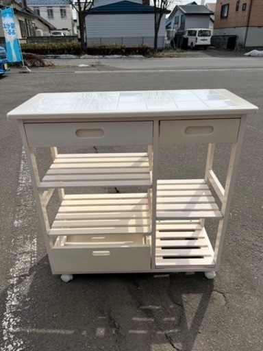 美原店　キッチンワゴン　家具 オフィス用家具 机