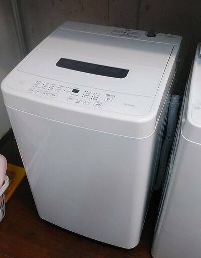 3か月間保証☆配達有り！17000円(税抜）アイリスオーヤマ 4.5㎏ 全自動 洗濯機 2022年製