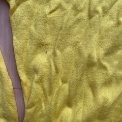 タートルネックセーター　鮮やかなイエローの画像