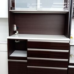 ★ジモティ割あり★ ニトリ レンジボード ブラウン H205×D49.5×W120.5 クリーニング済み TJ4921
