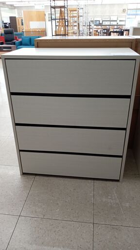 ★ジモティ割あり★ ニトリ チェスト アイボリー H90×D40×W79 クリーニング済み TJ4922