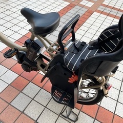 ヤマハ20型 電動アシスト自転車 PAS Babby un（内装3段変速) リヤチャイルドシート標準搭載モデルの画像