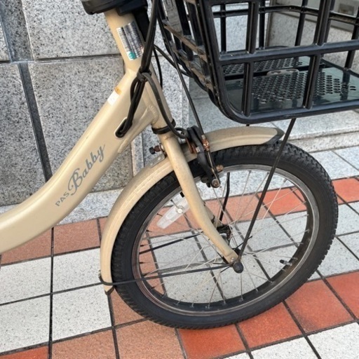 ヤマハ20型 電動アシスト自転車 PAS Babby un（内装3段変速) リヤチャイルドシート標準搭載モデル