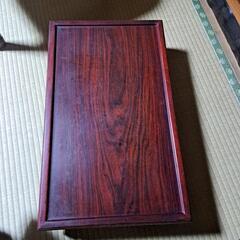 木製花台　紫檀　工芸品　古美術　古物の画像