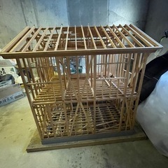 在来軸組工法　ミニュチュア模型の画像