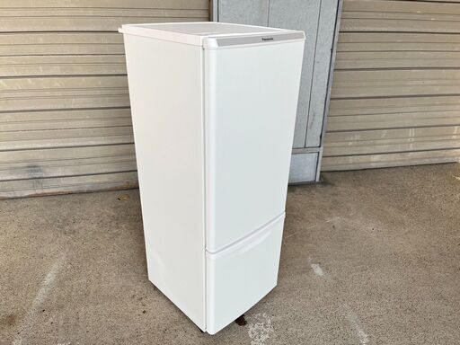 【高年式】少し大きめな2ドア冷蔵庫 168L パナソニック NR-B17DW-W 2021年製 中古動作品 クリーニング済み